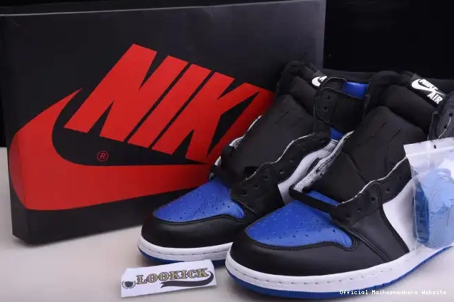 Official Maikesneakers 1 Retro Royal Game Jordan 555088-041 High Air OG 0519